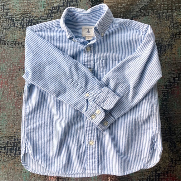 Land’s End | Classic Button Down Striped - Picture 1 of 6